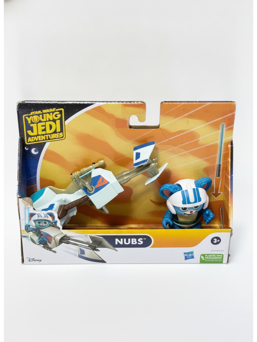 Star Wars Young Jedi Adventures Nubs Action Figure Speeder Vehicle No Lightsaber